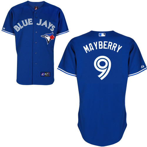 John Mayberry #9 mlb Jersey-Toronto Blue Jays Women's Authentic Alternate Blue Baseball Jersey